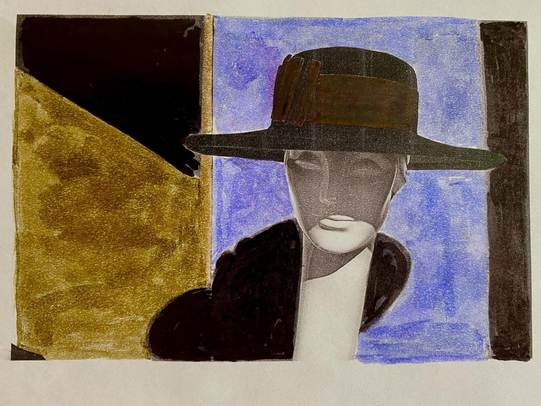 Jan tratnik photography digital art hat on mannequin